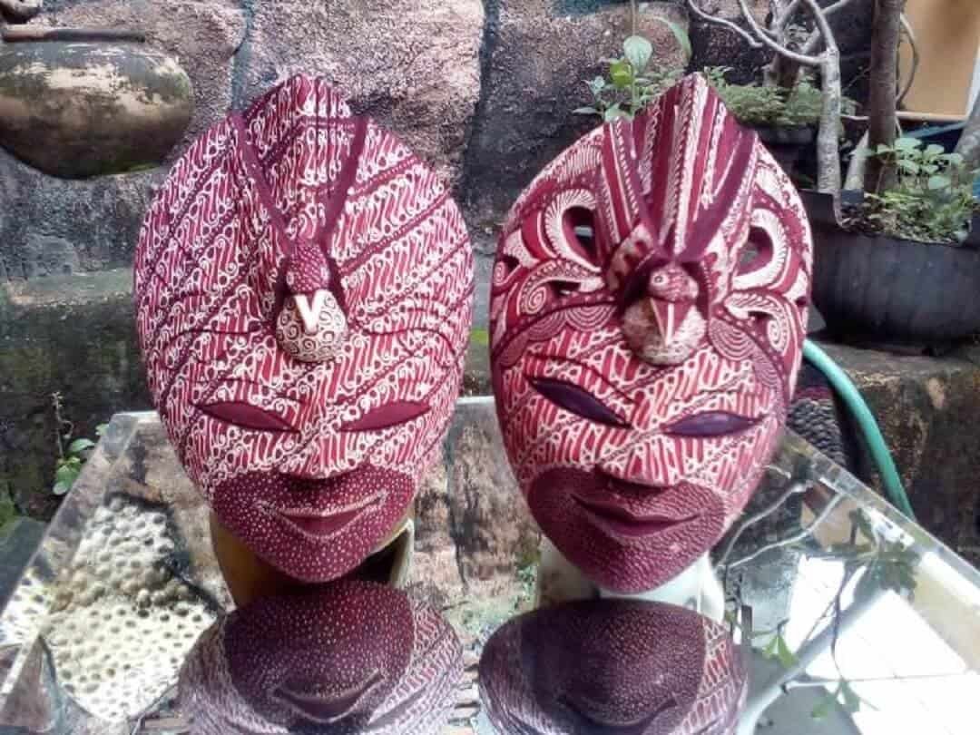  Topeng Batik Jogja 