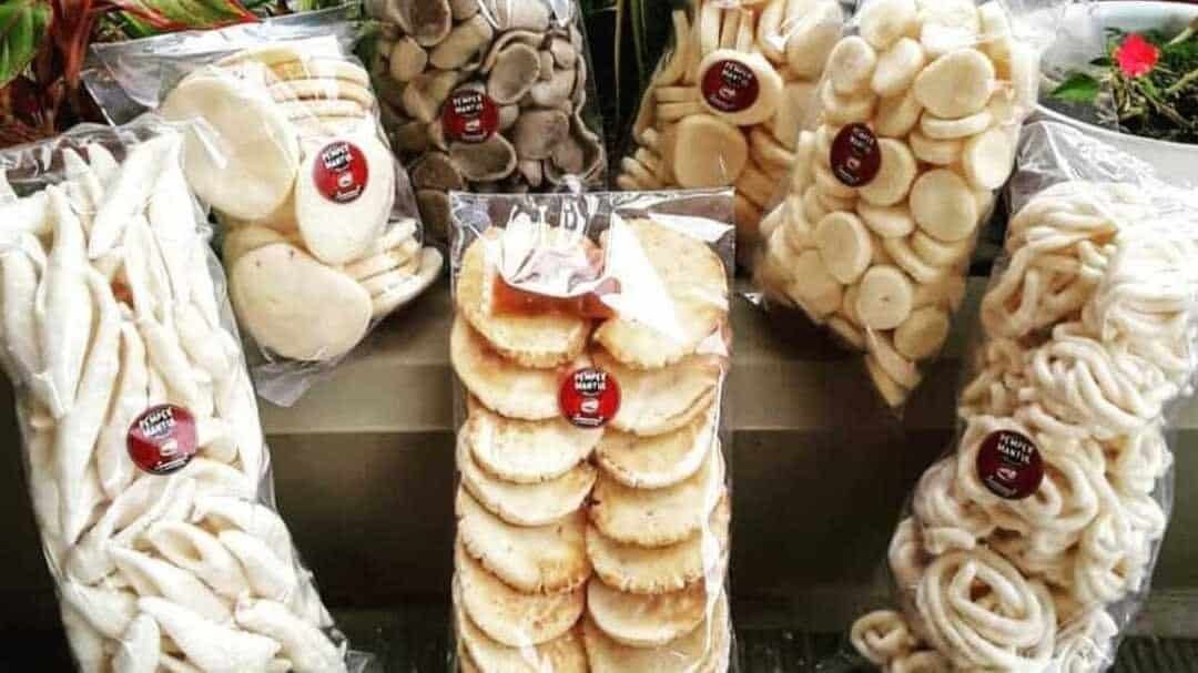 kerupuk khas palembang 