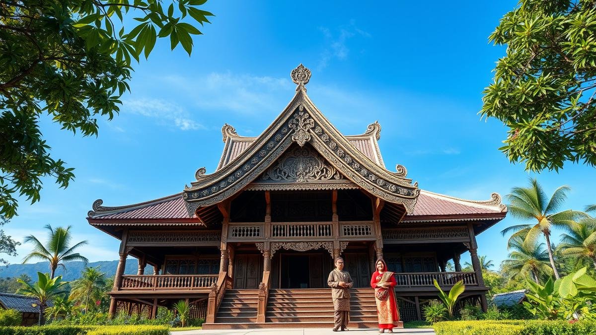 rumah adat lampung