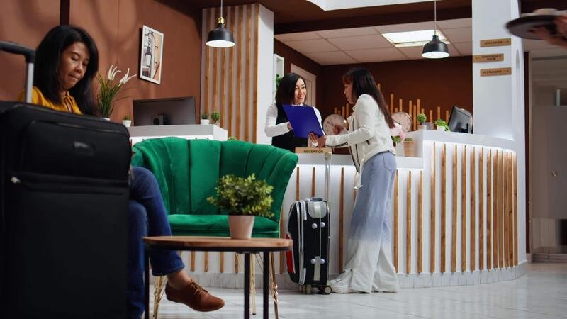 cara check in hotel